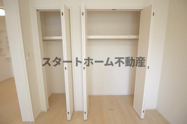 収納　大きなスペースがあり、収納には困りません