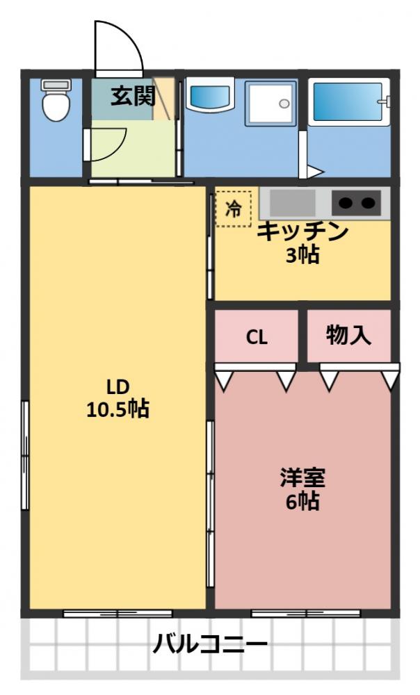 ブロードタウン大崎　H棟の間取り