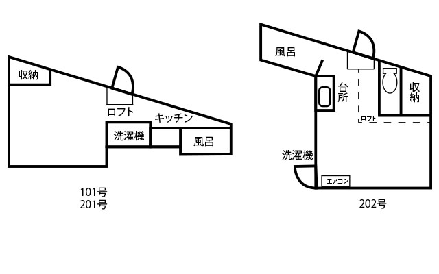 アメニティin南熊本の間取り