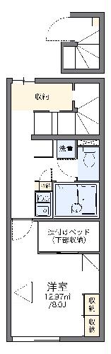 レオパレス野村第一の間取り