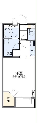 レオネクストアイリーブルーの間取り