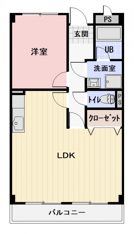 Ｌｉｍｐｉａベルフラワー藤森の間取り