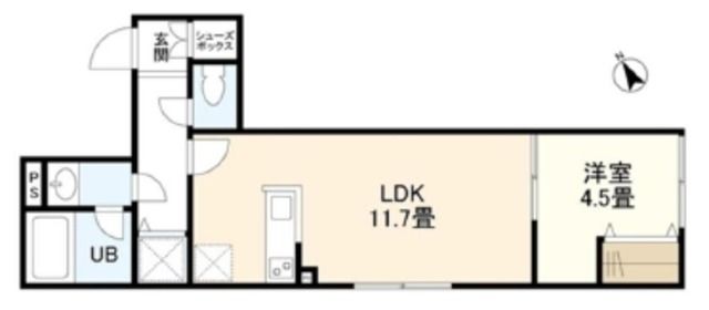 【ウェルスクエアイズム高円寺の間取り】