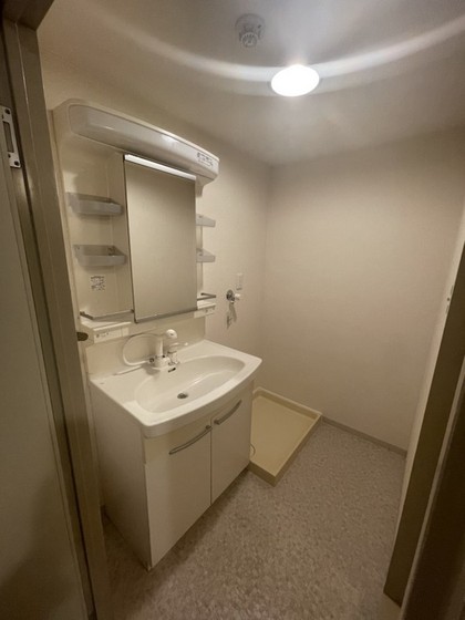 洗面設備　※他号室の写真です