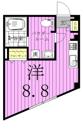 YASUIビル第9の間取り