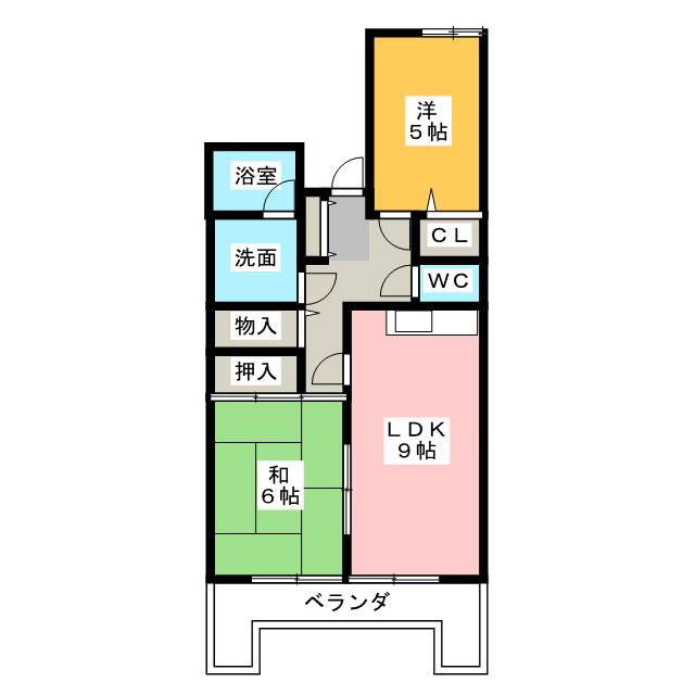 グランドハイリス上社の間取り