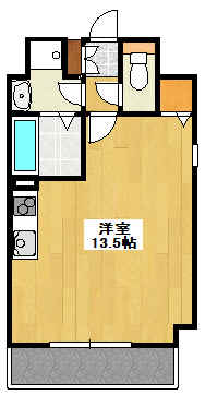 姫路市忍町のマンションの間取り