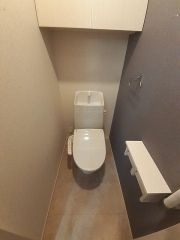 【橋本市神野々のアパートのトイレ】