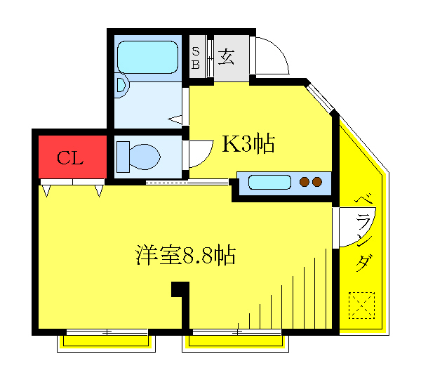 パールメゾンの間取り