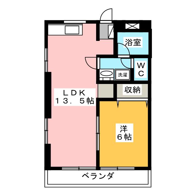 泉ハイツ４５の間取り