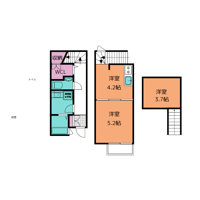 ＨａｕｍｅａIの間取り