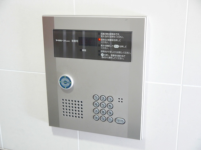 セキュリティ　オートロック付きで安心！