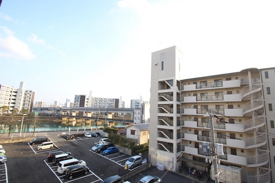 【広島市西区楠木町のマンションの眺望】