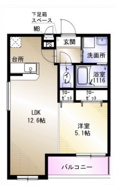 フジパレス エンの間取り