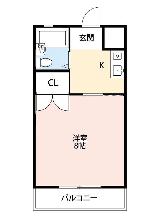 刈谷市一ツ木町のマンションの間取り