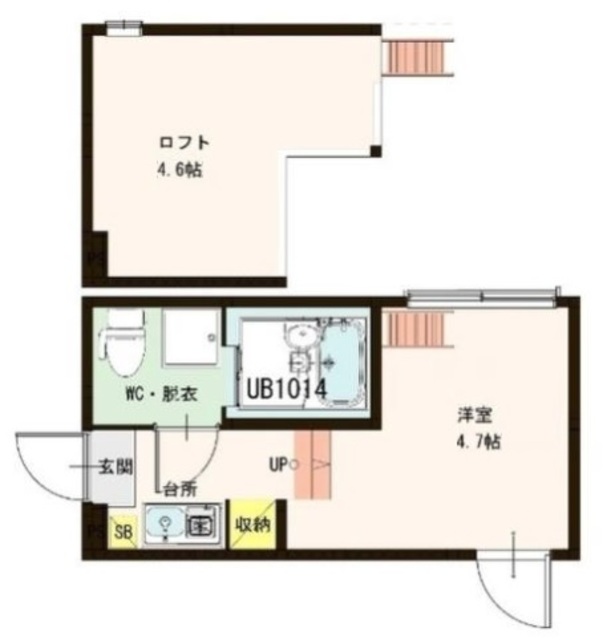 ROSSO五反野の間取り