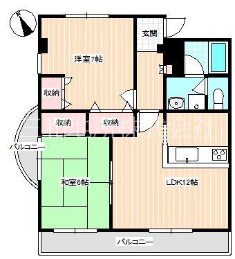 青山通りの間取り