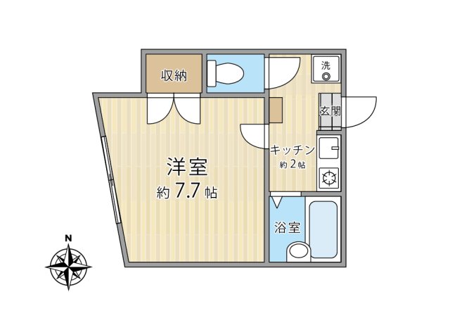 プルメリアの間取り