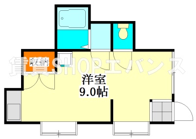 【サンファーストコーポの間取り】