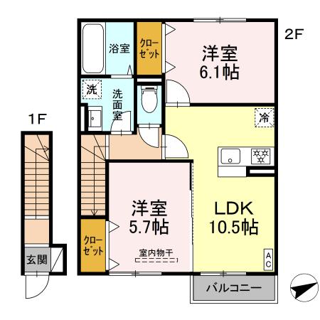 ロイヤルムーンの間取り