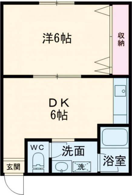 ユース香露園の間取り