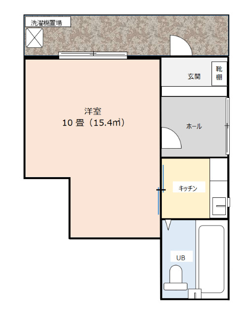 エスポワール川之江の間取り