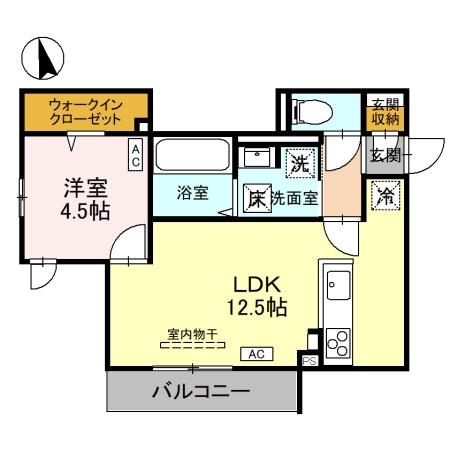 D-residence新庄　Iの間取り