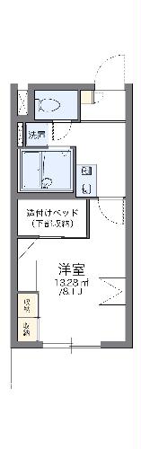 レオパレスエトワールの間取り