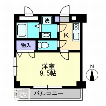 【福山市大門町のマンションの間取り】