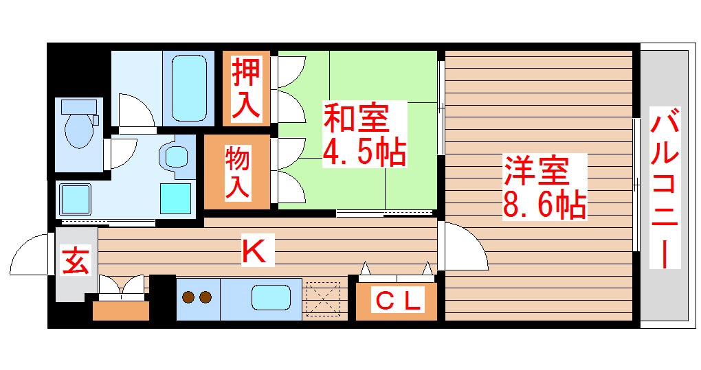 SENDAI忠恕館の間取り