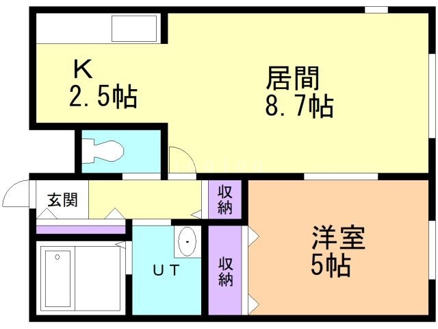 アリエーテ大手町の間取り