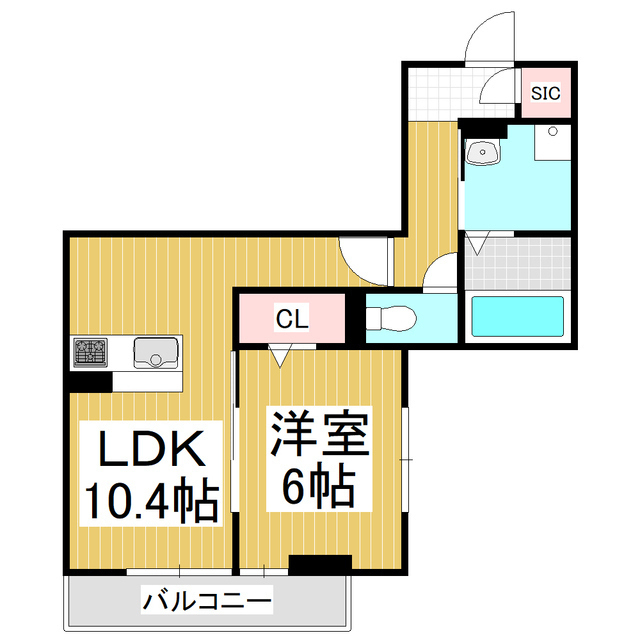 ＧＲＡＮＤ　Ｄ－ＲＯＯＭ両島の間取り