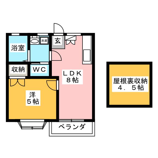 ソシアIIの間取り