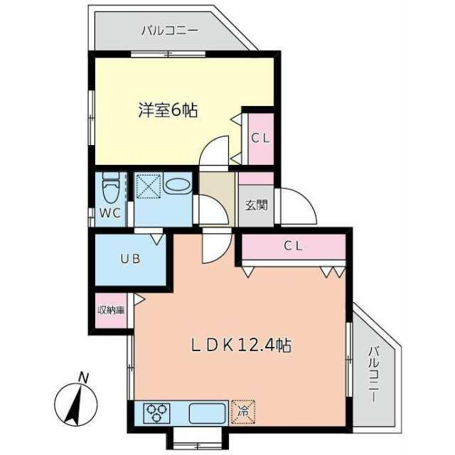 藤沢市鵠沼のマンションの間取り