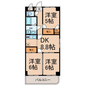 NK六番の間取り