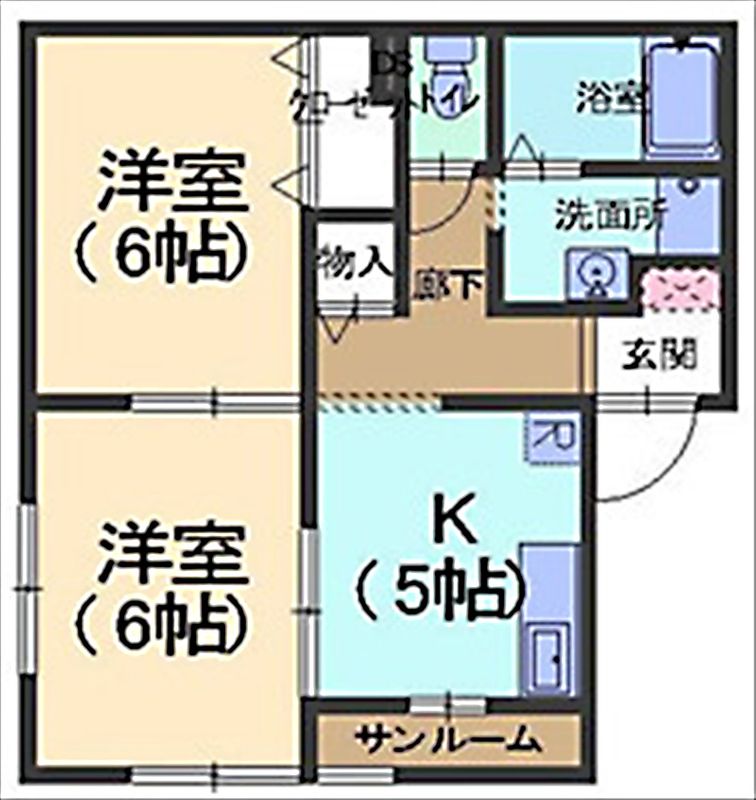 セシリヤ西の間取り