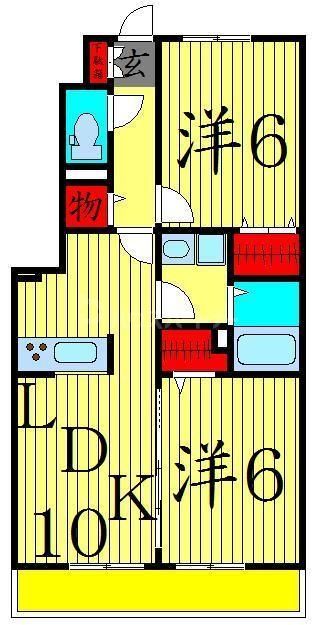 コンフォートの間取り