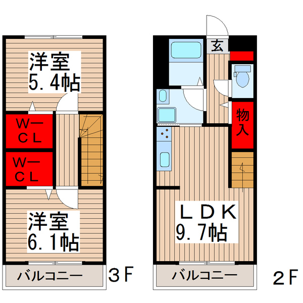 リブリ・広沢の間取り