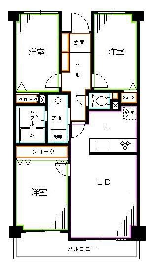 コンフォリア西荻北の間取り