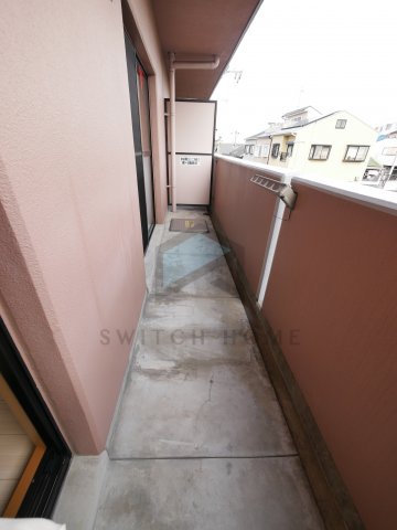 バルコニー　広々としたバルコニーです