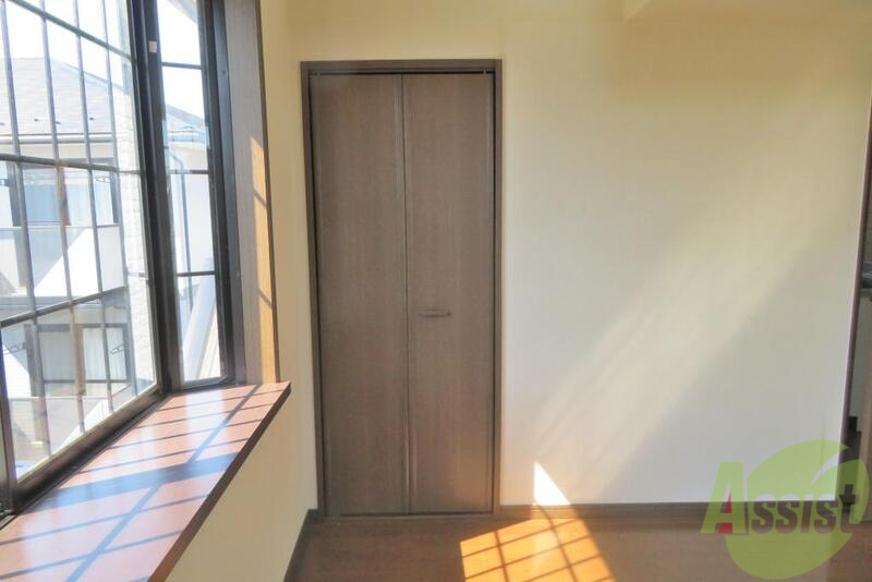 収納　充分に物が収納できる収納スペースもあります