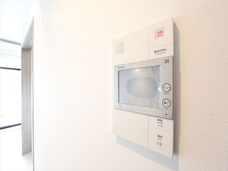 セキュリティ　モニター付きインターホン