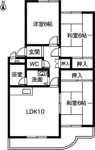 第４むらせの間取り