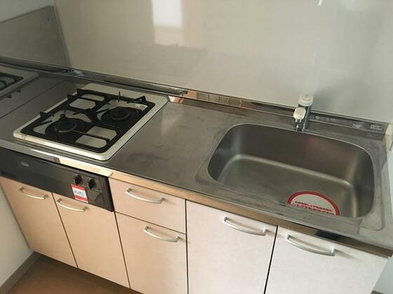 キッチン　２口ガスコンロ