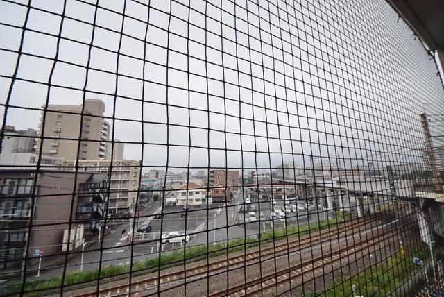 眺望　バルコニーからの景色になります