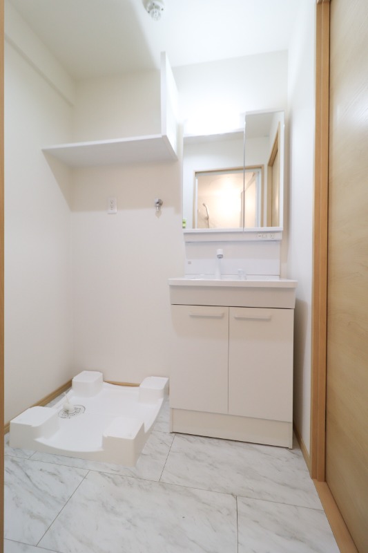 洗面設備　図面と現状に相違がある場合には現状を優先