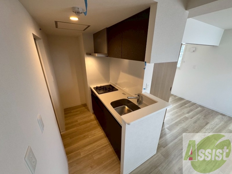 キッチン　システムキッチンなので、すぐお料理に使えます！