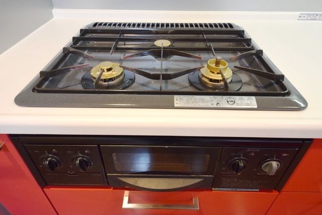 その他　グリル付ガスコンロ