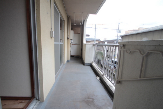 バルコニー　※別部屋の写真です