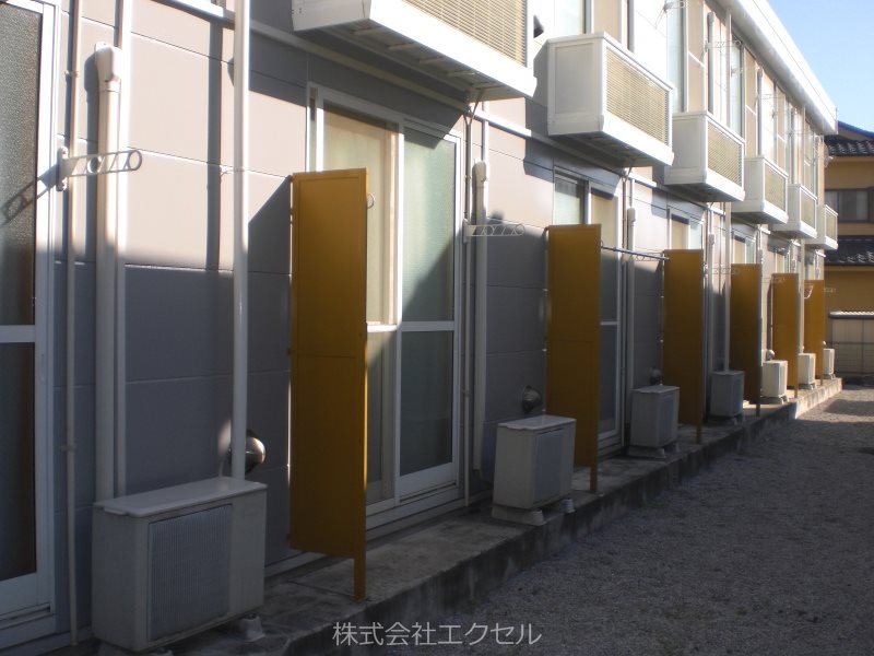 バルコニー　南西向きです。